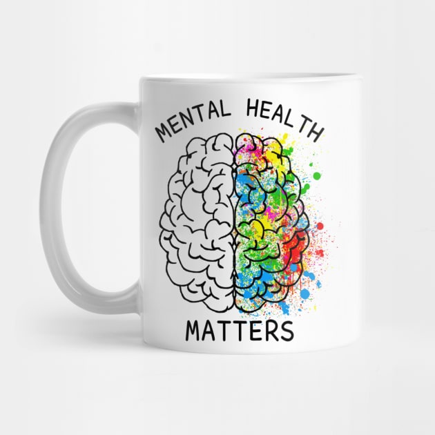 Mental Health Matter Brain by Fowlerbg